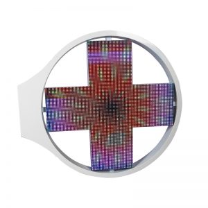 Glamorous  cross type led display