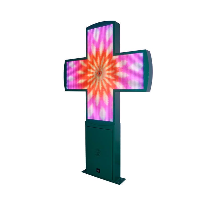 Glamorous  cross type led display