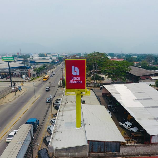 P10mm Nationstar brand leds led billboard in Honduras