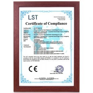 CE certification of LED display screen