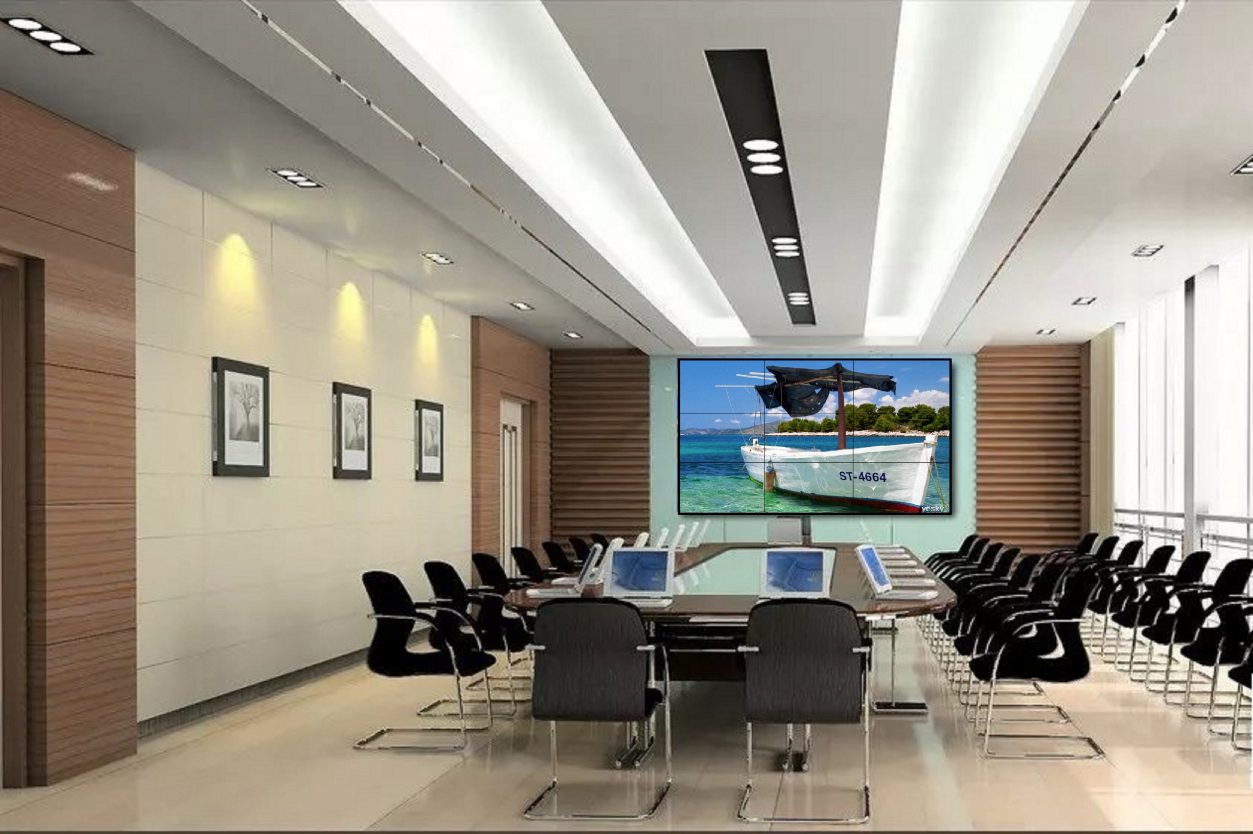 Question:How to choose a full color LED display screen in a large hotel?