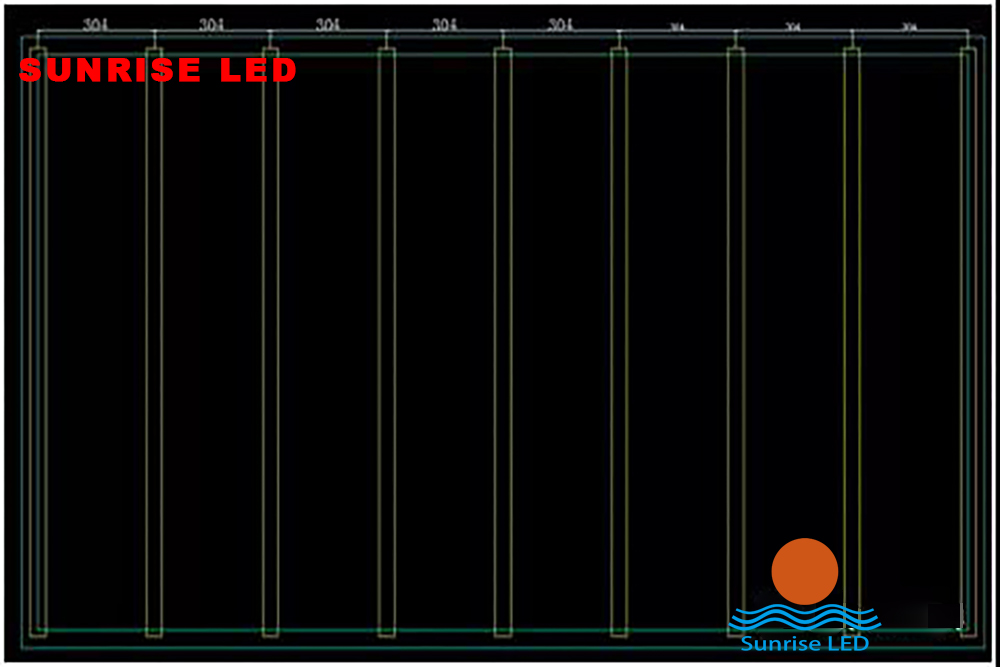 LED display installation