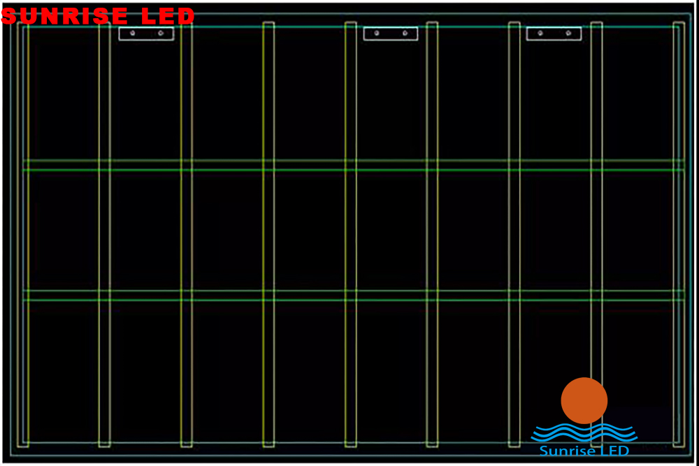 LED display installation