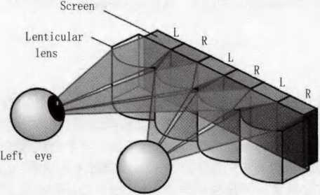 naked eye 3D display