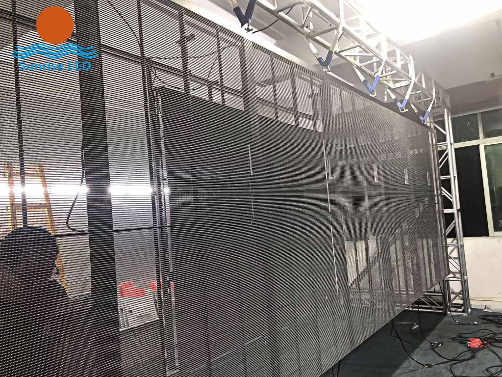 transparent led screen