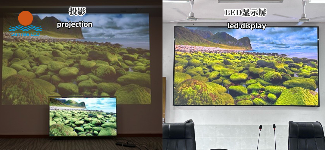 LED display VS projector, who is better?