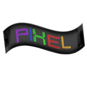 LED Screen Matrix Pixel Panel  Car Window Display Panel Programmable Flexible LED Scrolling Advertise Matrix Panel