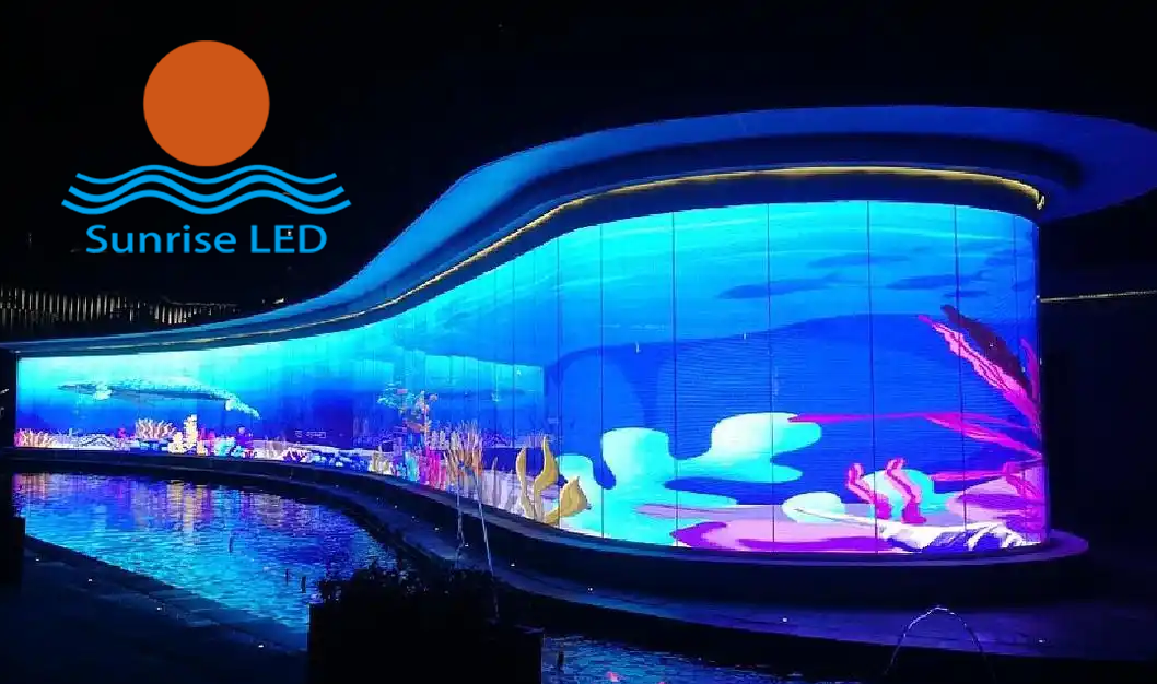 The role of LED transparent screen in cultural tourism landscape