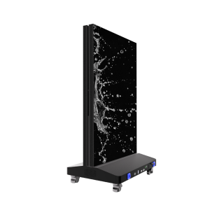 Foldable LED Commercial Advertising Display Double Sided Display Led  Portable Poster Led Screen for Exhibition