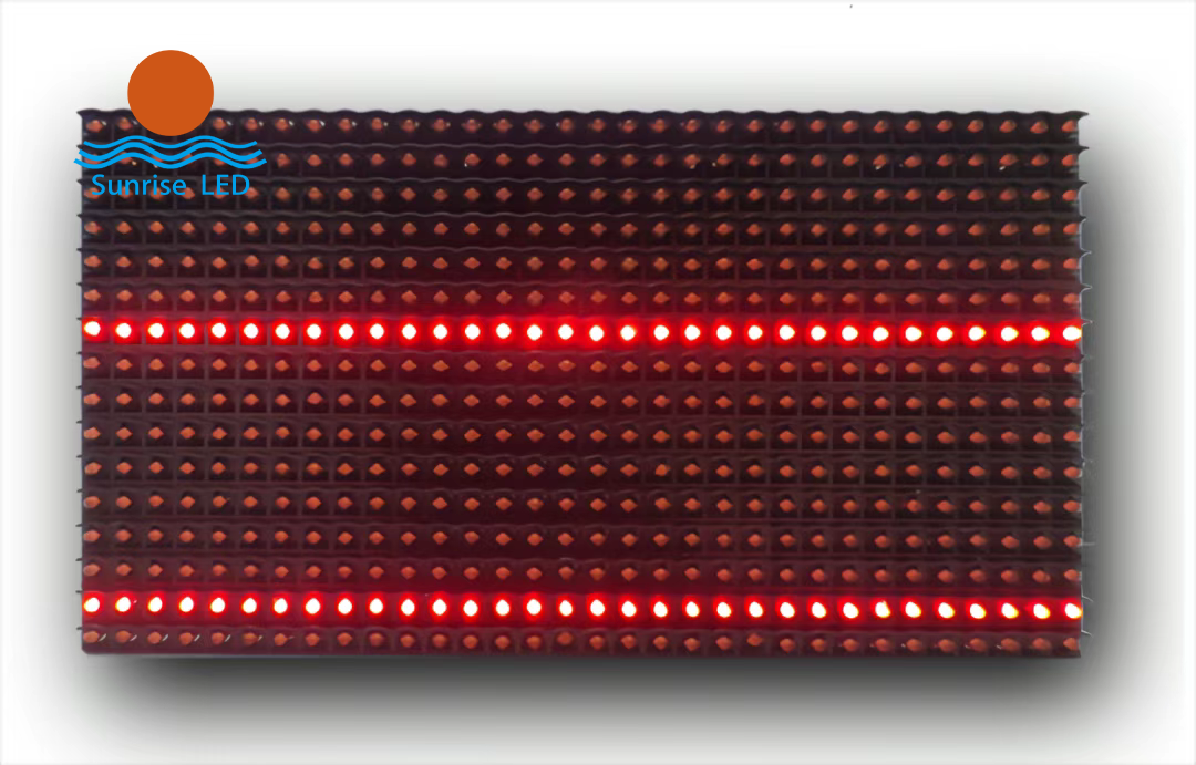 Why do LED displays appear red?