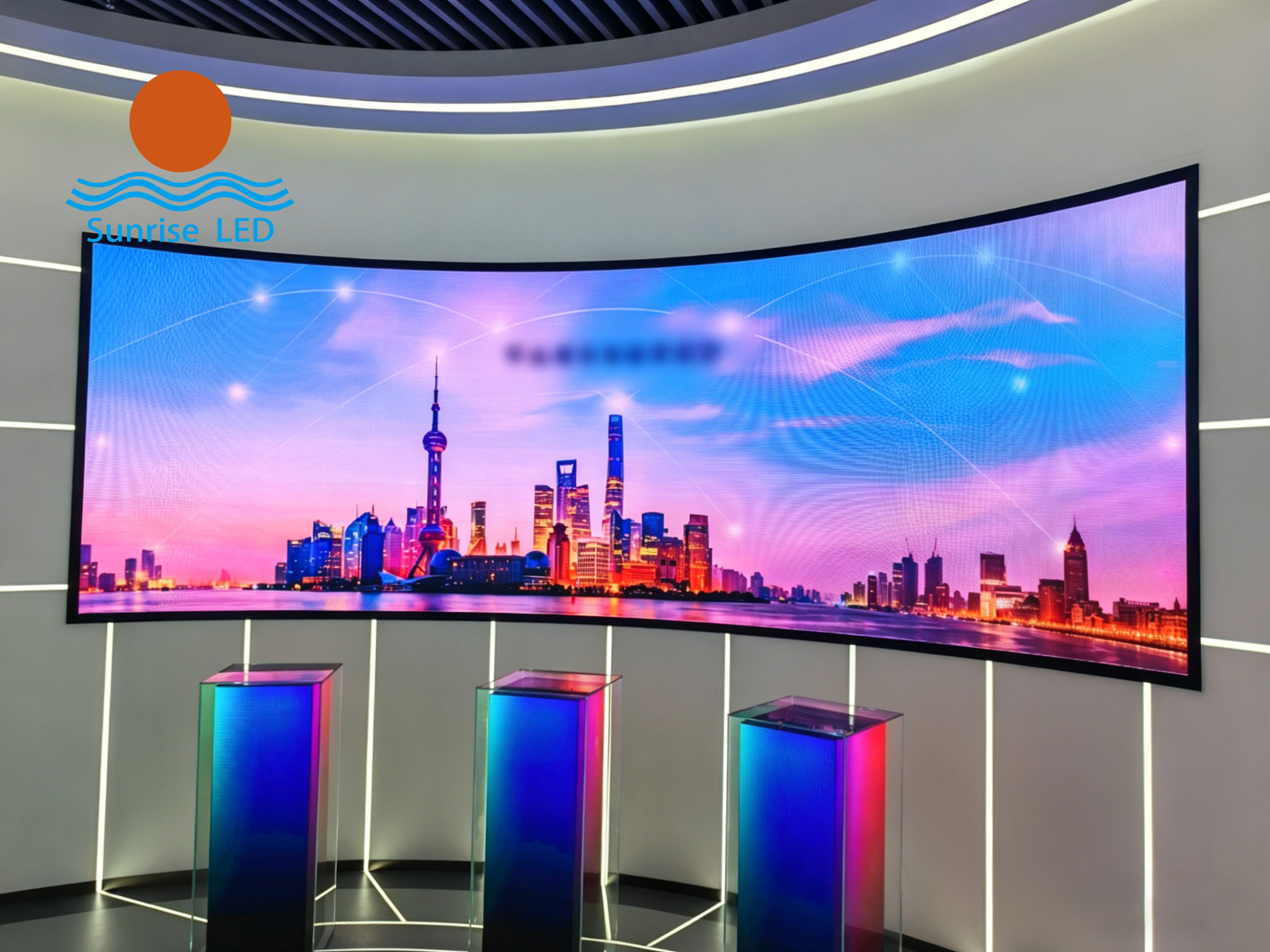 How to Prevent Rebound of Curved LED Screens