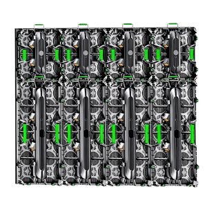 Stage LED display screen for concert stage rental and exhibition hall advertising.