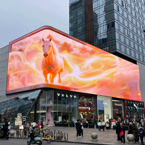 Naked-eye Technology Immersive Advertising Interactive 3D Video Wall Outdoor 3D LED Display Screen