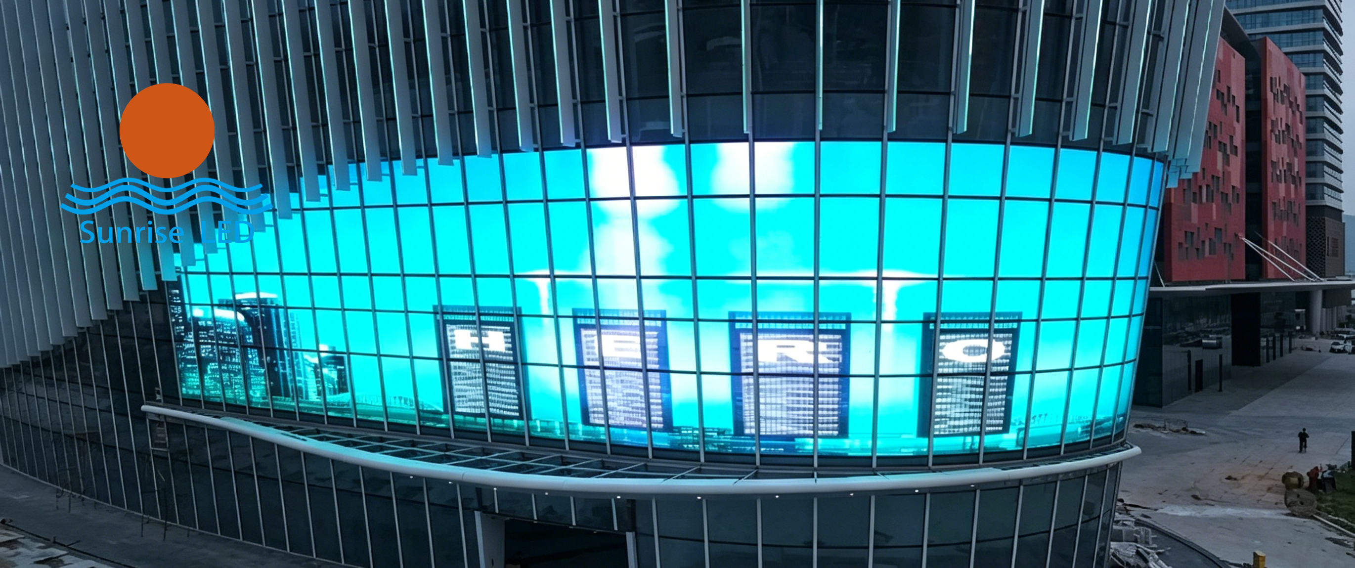 English Translation LED Screen Fixation & Installation Technology for Different Wall Types (Glass / Steel   Structure / Brick-Concrete Wall)