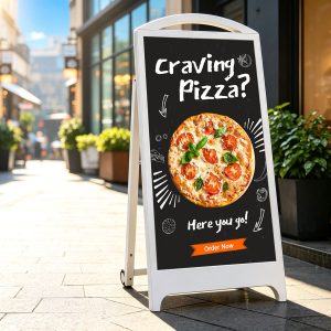 P2.5 Outdoor Waterproof Portable LED Digital Signage Poster Display, IP65 Rated and Battery-powered for Shopping Malls
