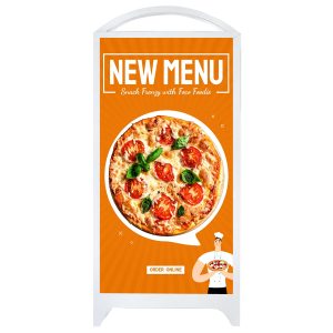 P2.5 Outdoor Waterproof Portable LED Digital Signage Poster Display, IP65 Rated and Battery-powered for Shopping Malls
