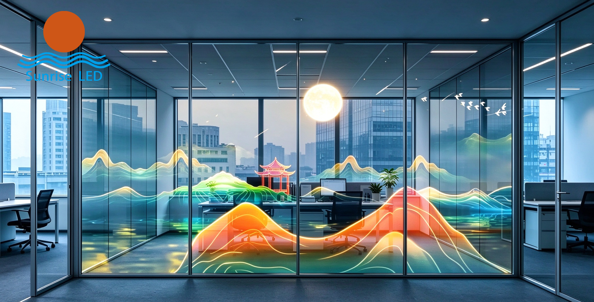 Holographic Film Screen Empowers Commercial Spaces, Unlocking New Forms of Creative Glass Display