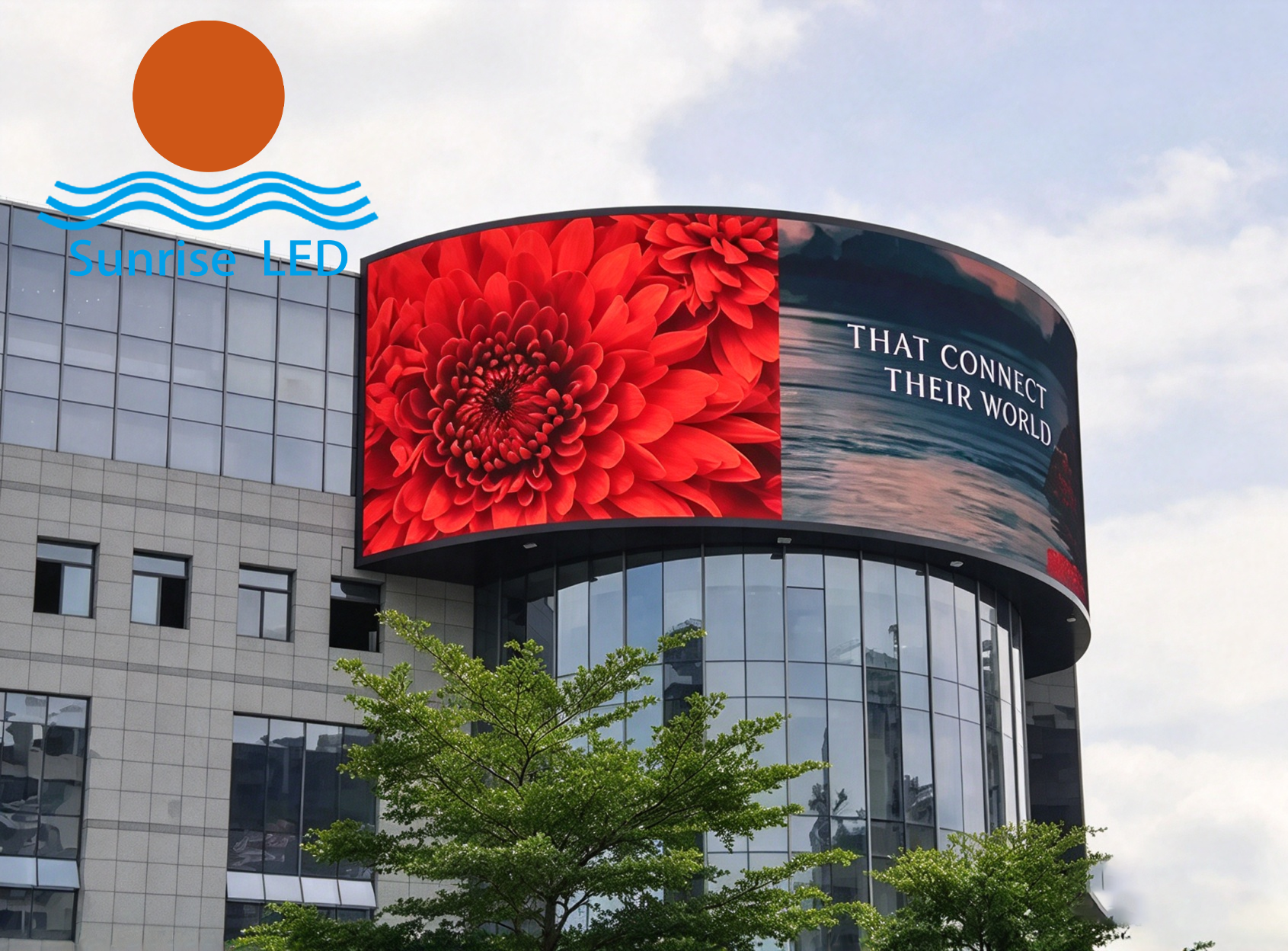 How to Choose Outdoor LED Displays? Core Differences Between Conventional Waterproof Screens and Waterproof Transparent Screens