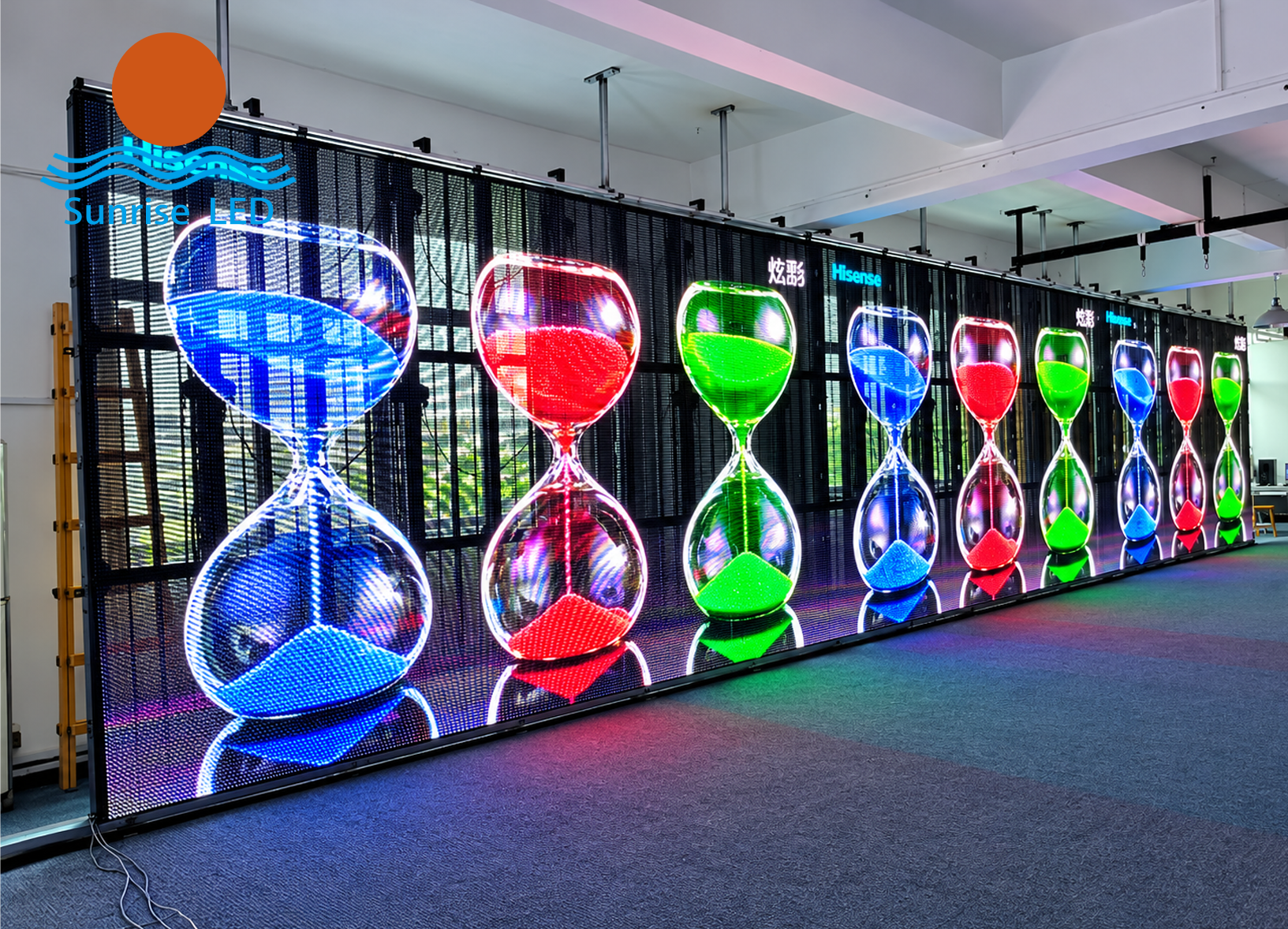 LED Transparent Screens Reshape a New Visual Experience for Commercial Spaces