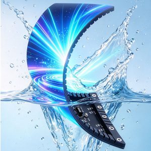 Hoogwaardig binnen LED-scherm met volle kleuren, 8K HD, flexibel, waterdicht, buigbaar, zacht LED-module scherm
