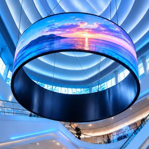 Hoogwaardig binnen LED-scherm met volle kleuren, 8K HD, flexibel, waterdicht, buigbaar, zacht LED-module scherm
